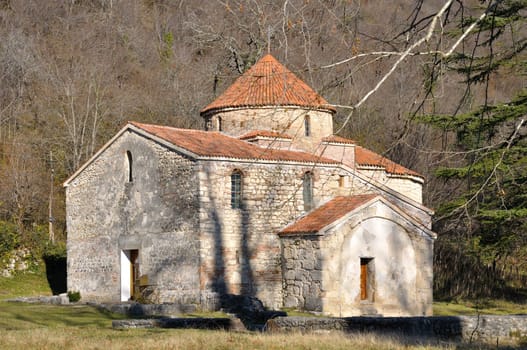 Church in Nakalakevi (ancient Arheopolis) in Georgia (Mingrelia)