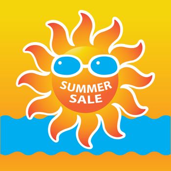 Summer Sale Icon / Summer Sale Template / Summer fashion sale
