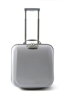 Suitcase isolates on white, with clipping path