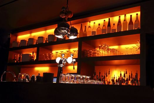 Coctail bar interior