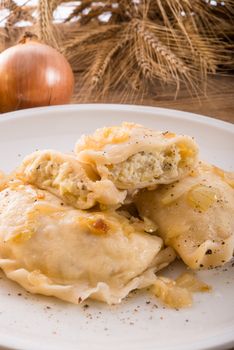  Pierogi.Polish dish 	