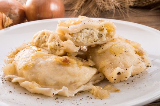  Pierogi.Polish dish 	