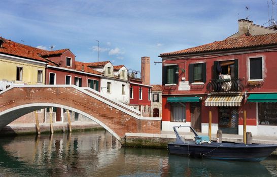 Beautiful romantic streets in Venice