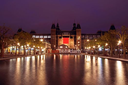 Medieval Rijksmusseum in Amsterdam the Netherlands