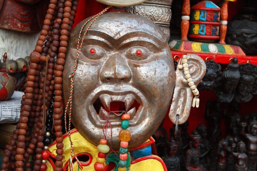 Nepali Mask Street Shop