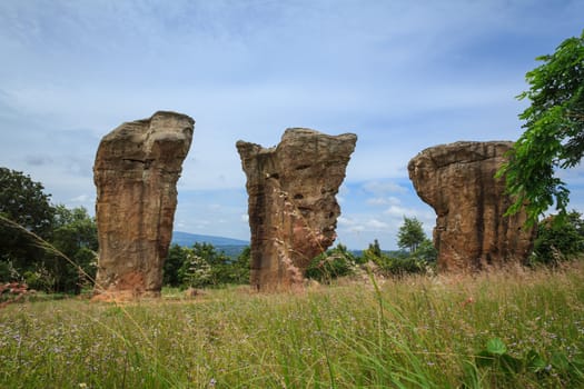 Detail of Monolithic -chaiyaphum province,Thailand