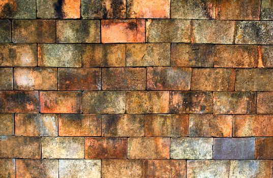 Texture of rough brick wall