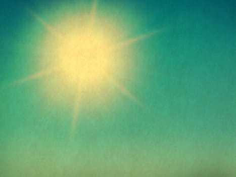retro image of cloudy sky