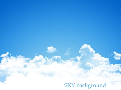 blue sky background