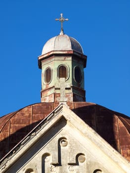tower of church in Rovinj Croatia