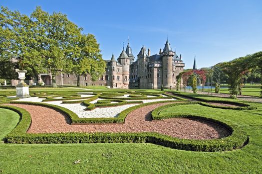 Medieval castle ''De Haar'' in the Netherlands