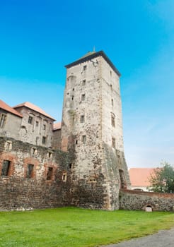 Old castle Svihov is located on the South of the Czech Republic