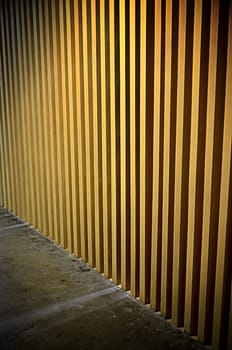 Abstract background, Nice lath wall with light and shadow effect