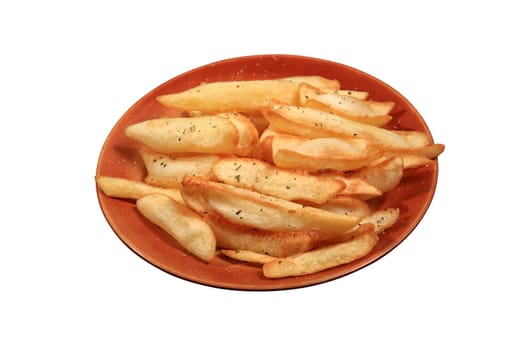 fried potatoes served on a plate