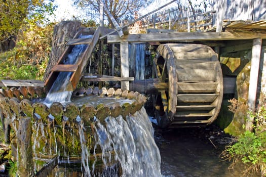 An old water-mill in Transylvania