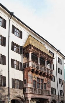 Famouse Golden Roof in Innsbruch, Austria