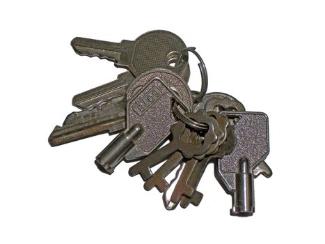 Old keys on a keyring