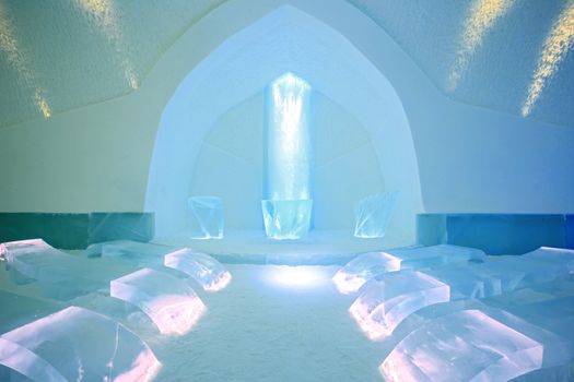 Ice Church in Kiruna Sweden