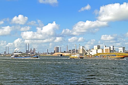 Industry near IJmuiden in the Netherlands