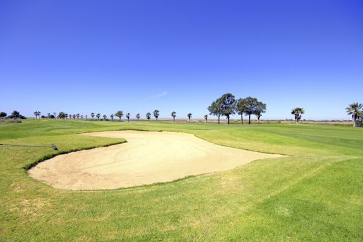 Golf course in the Algarve Portugal