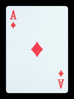 Playing cards - Ace of diamonds
