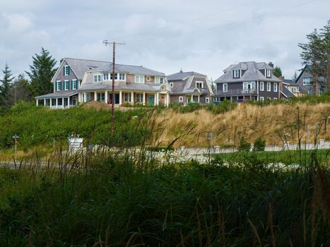 Fancy Homes Nestled in a Beach Front Community