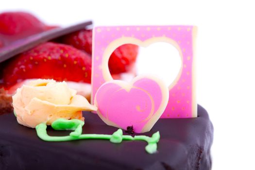 Valentine cupcake