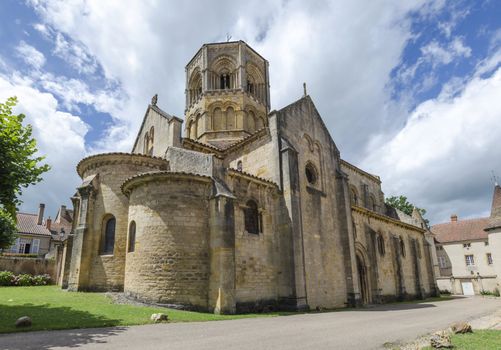 Romanesque church in Burgundy, France.