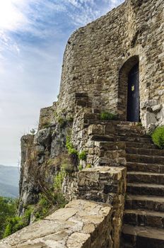 Socerb castle entrance, Slovenia, Europe