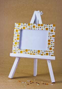 Mosaic frame. I made myself mosaic frame.