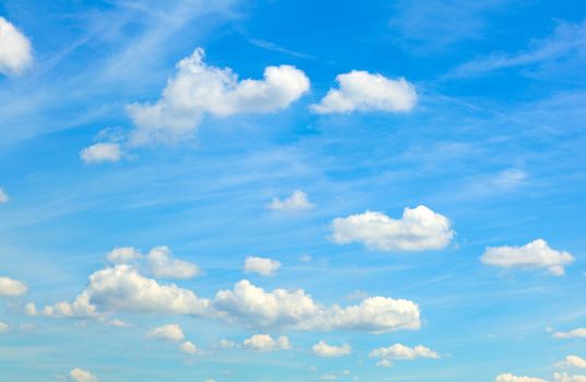 blue sky background with white clouds