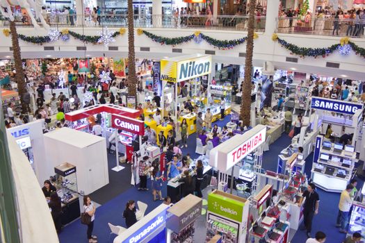 BANGKOK - DEC 23:Exhibition electronic records.on dec 23, 2012 in Bangkok, Thailand.