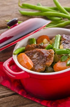 pork medallions in herbs