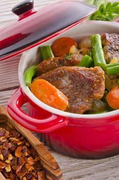 pork medallions in herbs