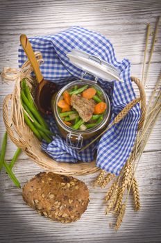 pork medallions in herbs