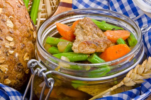 pork medallions in herbs