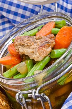 pork medallions in herbs