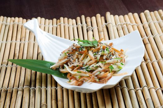 chinese cuisine .Chinese dish pig ear
