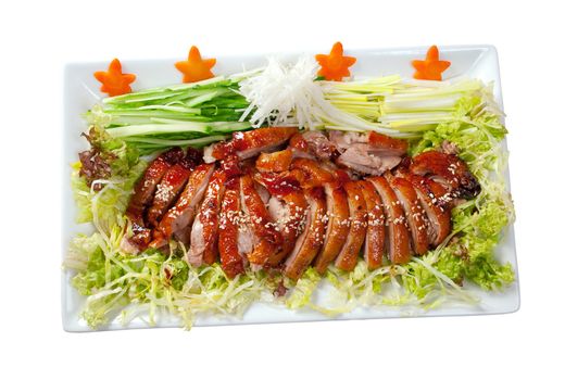 Roasted duck, Chinese style  closeup