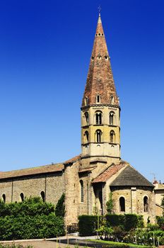 Famous abbey of Cluny, Burgundy, France