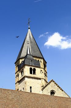 Famous abbey of Cluny, Burgundy, France