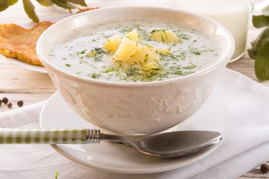 Dill soup