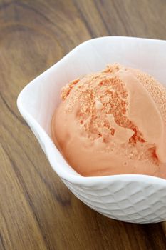 real gourmet pumpkin ice cream , not made with mashed potatoes or shortening and meets all the regulations regarding using real dairy products to advertise dairy.