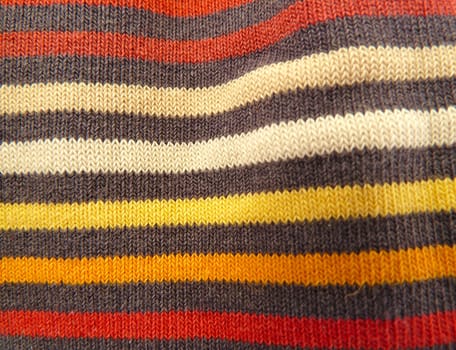 colored striped fabric as a background