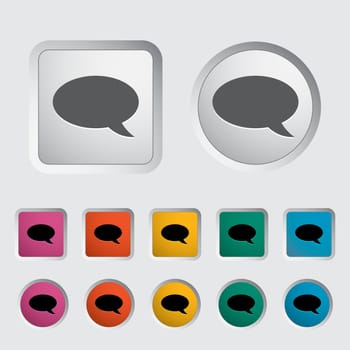 Chat icon. Vector illustration EPS.