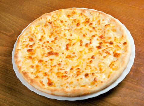 tasty flatbread with ham  mozzarella cheese -piadina 