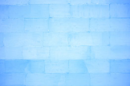 ice brick wall texture using as background