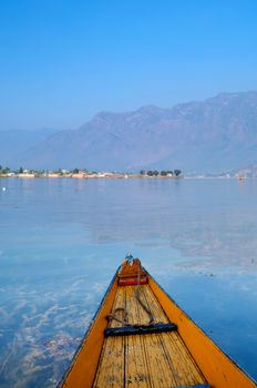 Boat around the Dal Lake Srinagar , Jammu & Kashmir state, India