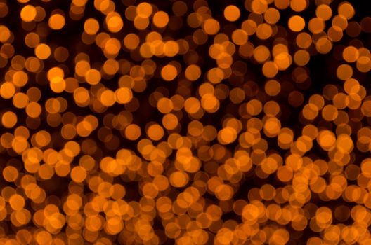 Elegant abstract background with bokeh defocused golden lights