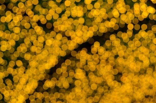 Elegant abstract background with bokeh defocused golden lights